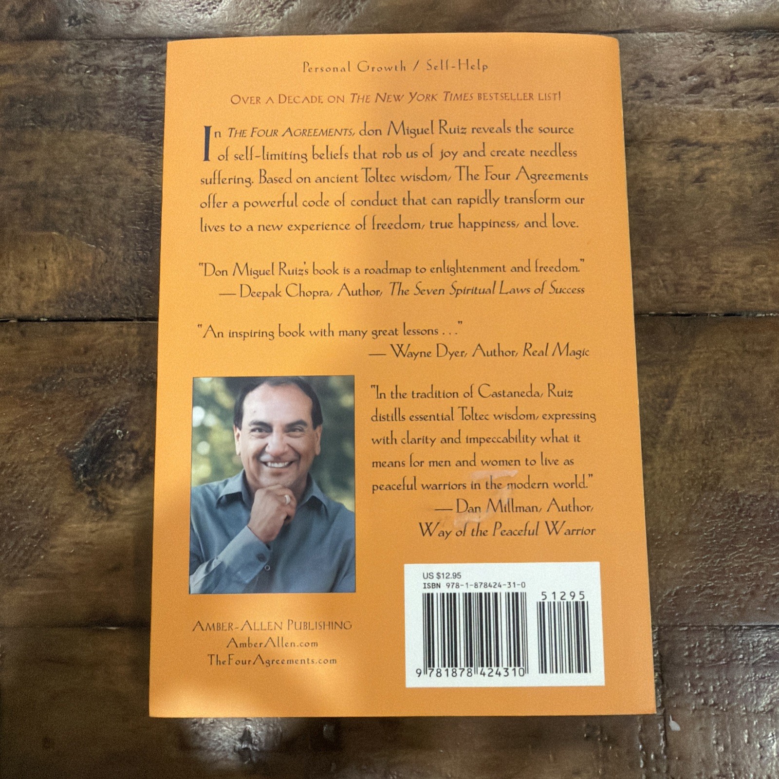 The Four Agreements : A Practical Guide to Personal Freedom by Don Miguel Ruiz