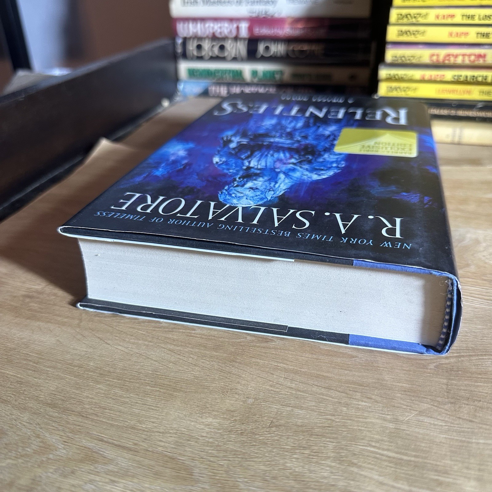 Relentless R.A. Salvatore Forgotten Realms Drizzt First 1st Edition Exclusive HC