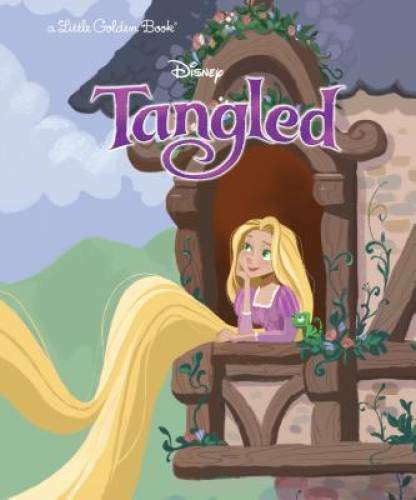 Tangled (Disney Tangled) (Little Golden Book) – Hardcover By Smiley, Ben – GOOD