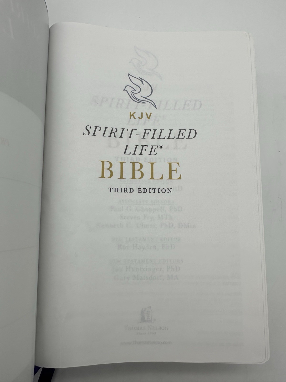 KJV Spirit-Filled Life Bible Third Edition – Leathersoft Purple – Thomas Nelson