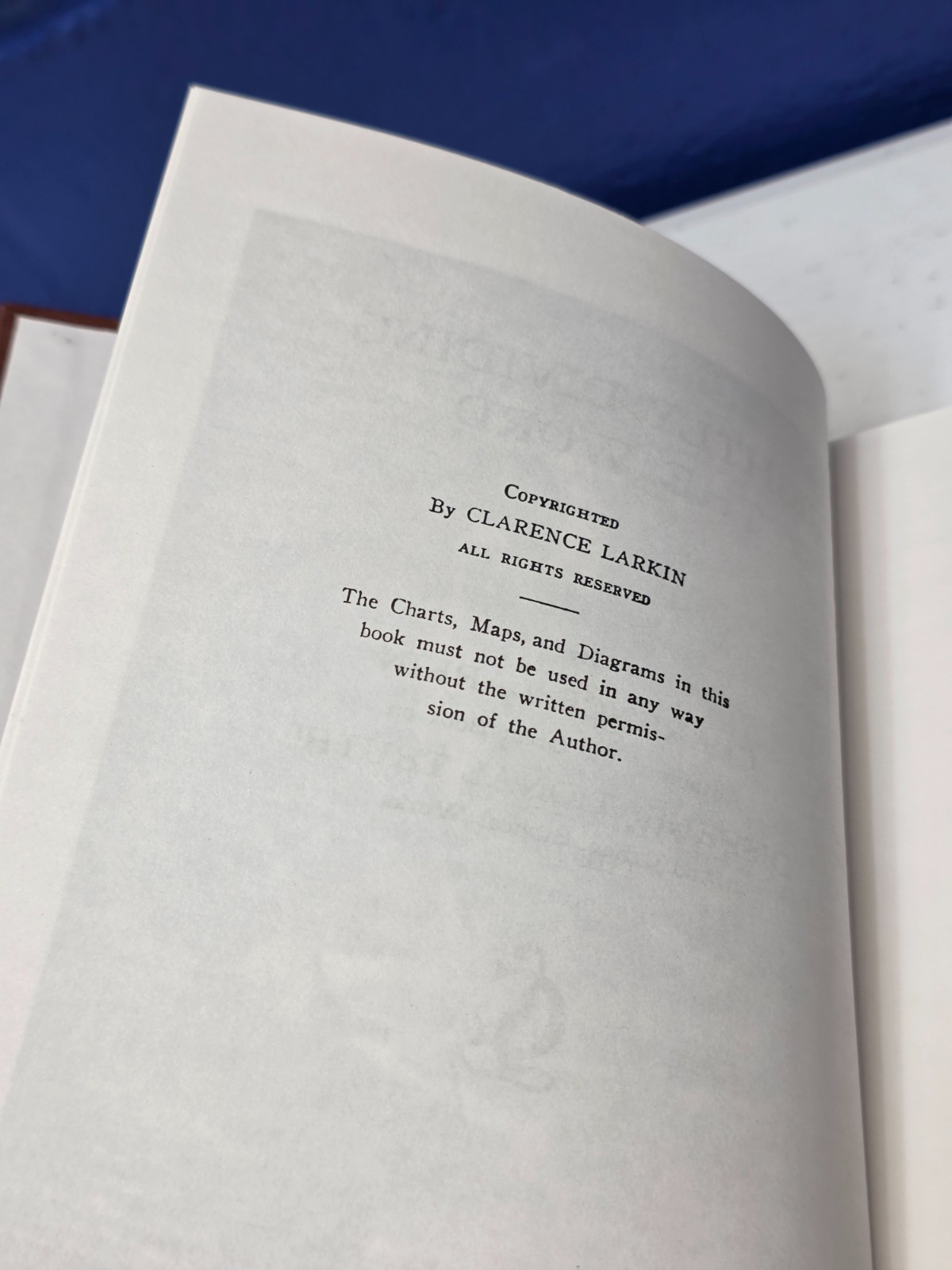 Rightly Dividing The Word – Hardcover Vintage – Clarence Larkin Biblical