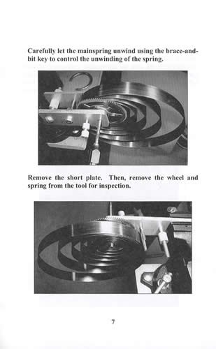 Vintage Watch Repair – a Useful Tool for Winding Unwinding Loop-End Mainsprings