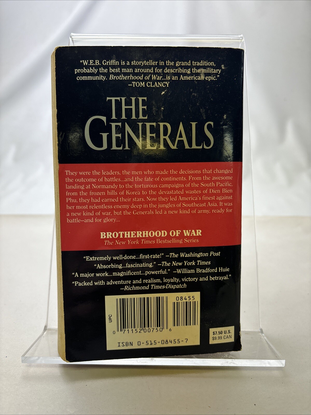 Generals by W. E. B. Griffin (1986, Uk- a Format Paperback)