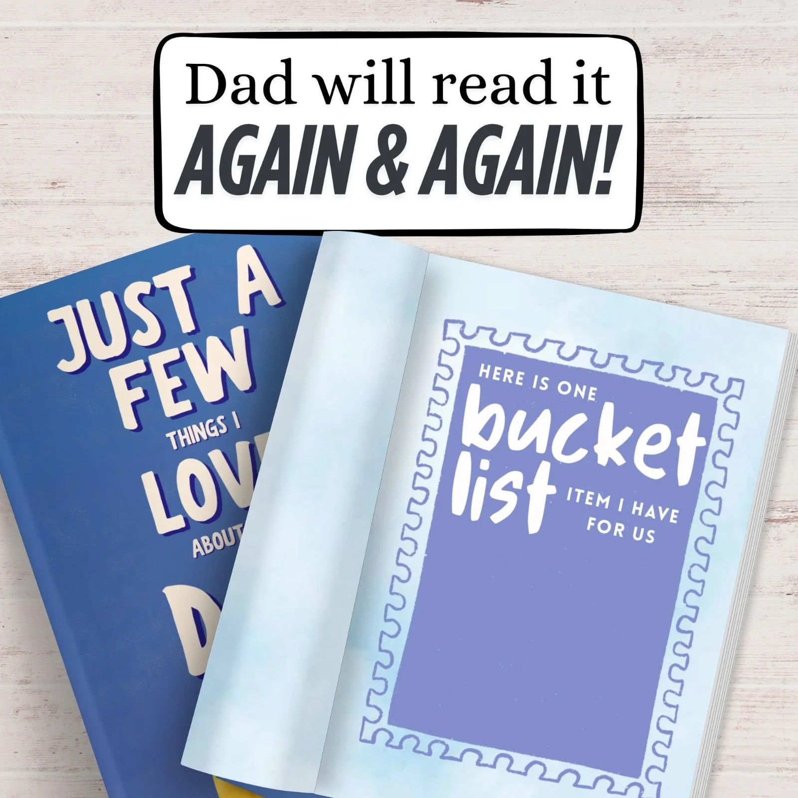 Just A Few Things I Love About You Dad – Very Good as New!