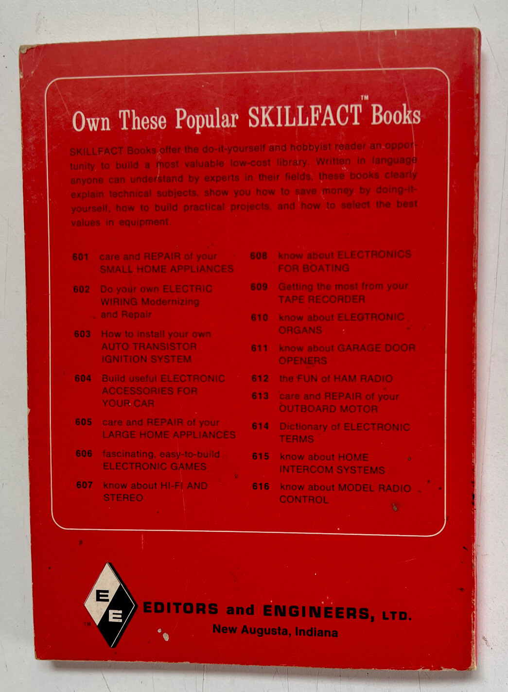 Care and Repair of your Small Home Appliances, Book 1 Skillfact Library 1965 PB