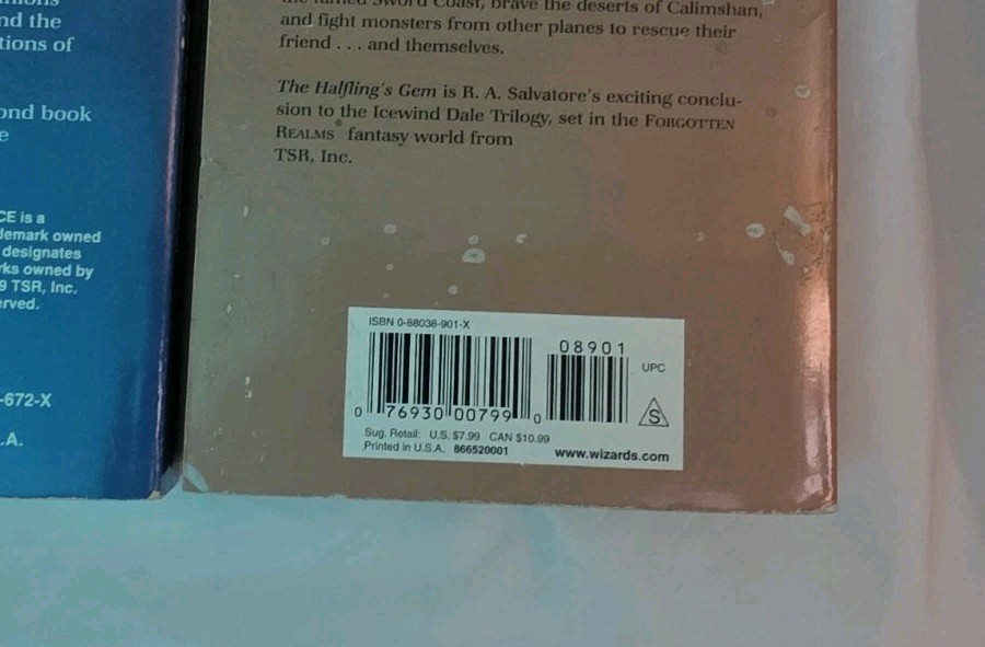 Forgotten Realms Icewind Dale Trilogy Lot – R.A. Salvatore (Books 1-3) D&D