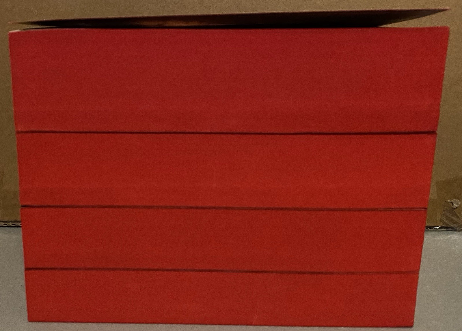 NEW RARE UK RED PAGES Twilight Saga Set Stephenie Meyer Collector’s Ed Paperback