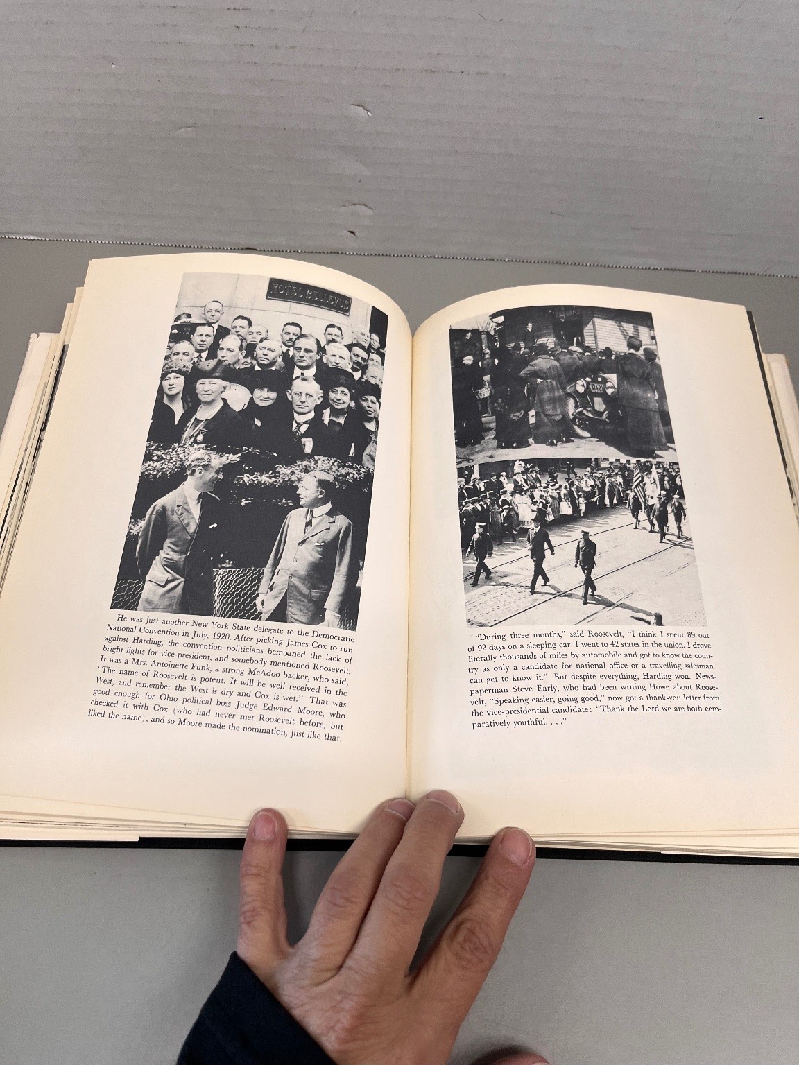 The Human Side of F.D.R. Harrity Martin 1960 First Edition Pictorial Biography