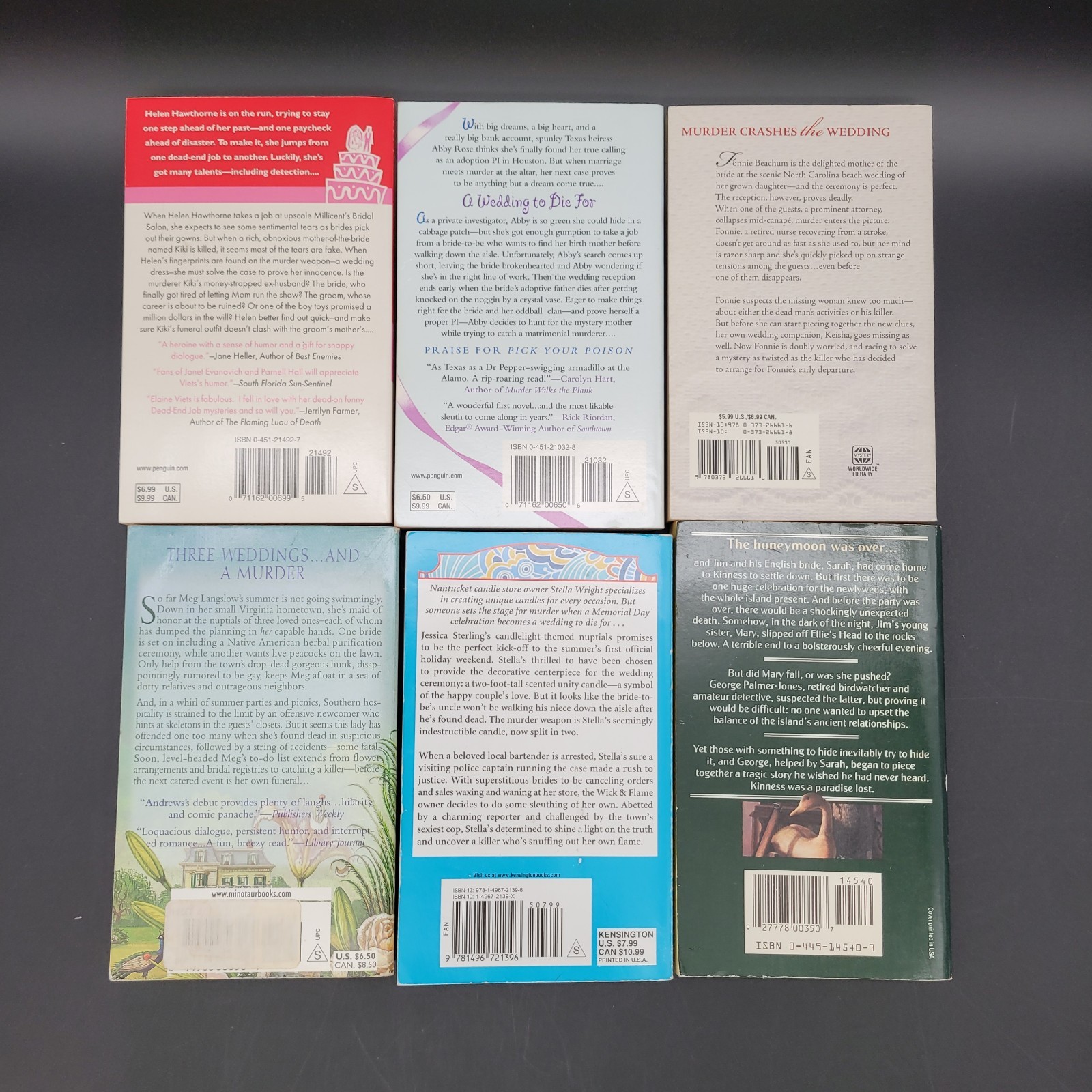 Cozy Mystery Books Related to Weddings Multiple Titles & Authors Lot of 14 PB