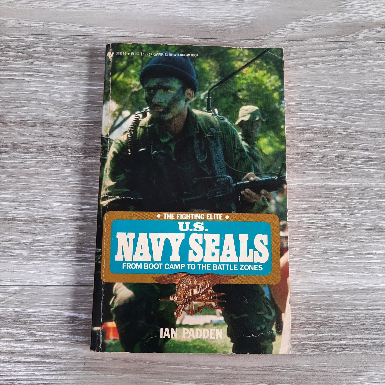 U.S. Navy SEALs Ian Padden 1985 First Edition Military History Bantam