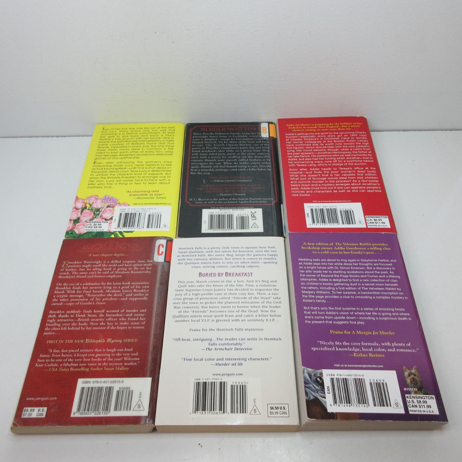 Lot of 10 Mystery Paperback Books