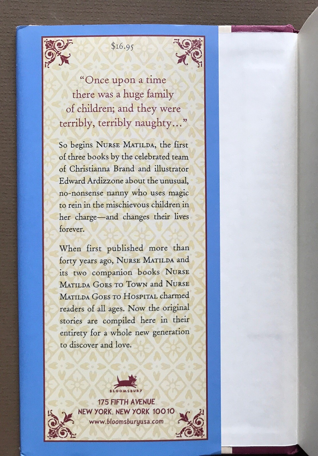 Nurse Matilda The Collected Tales Christianna Brand 1st Print US 2005 HC DJ NEW
