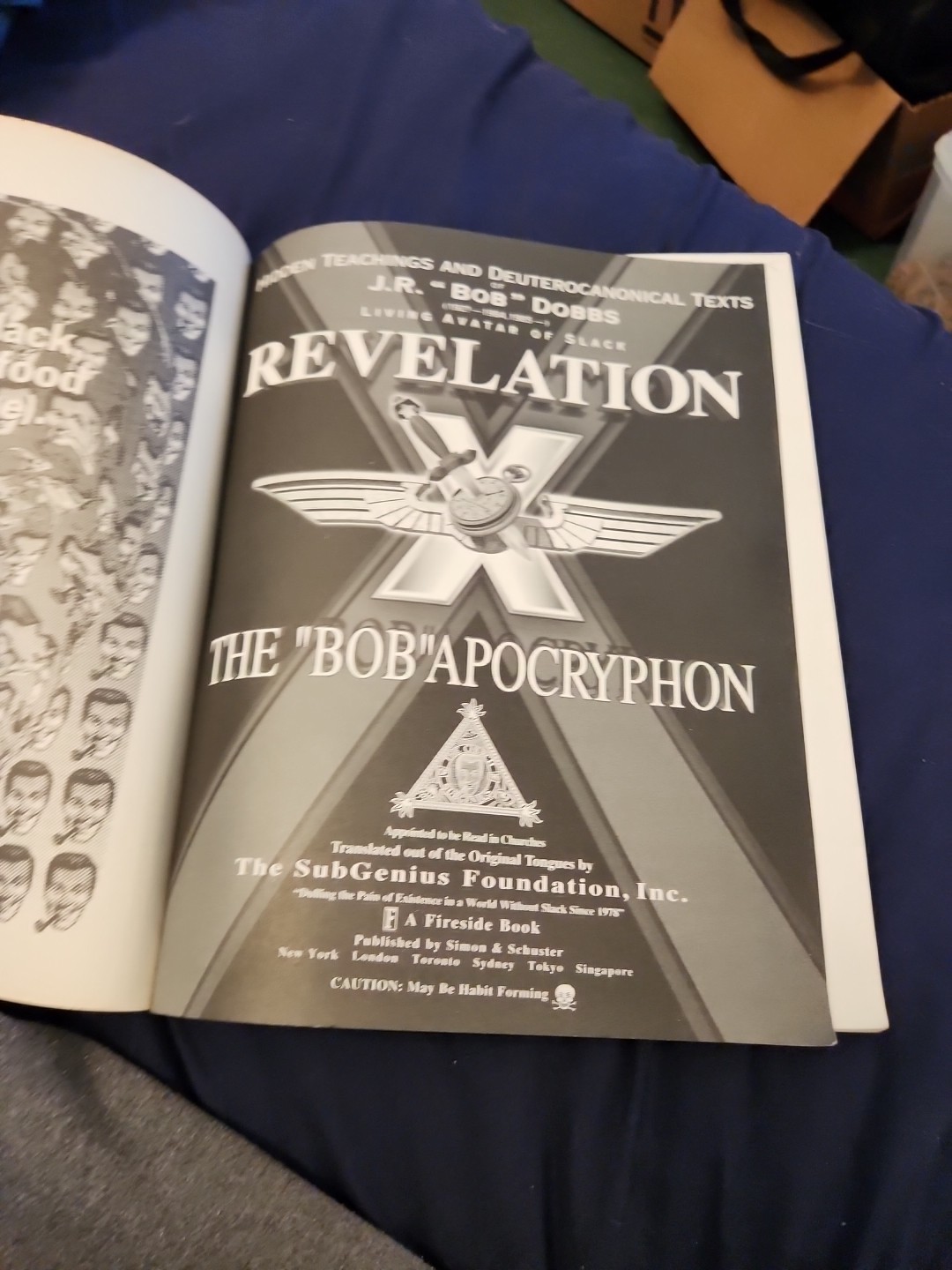 Revelation: The „Bob“ Apocryphon