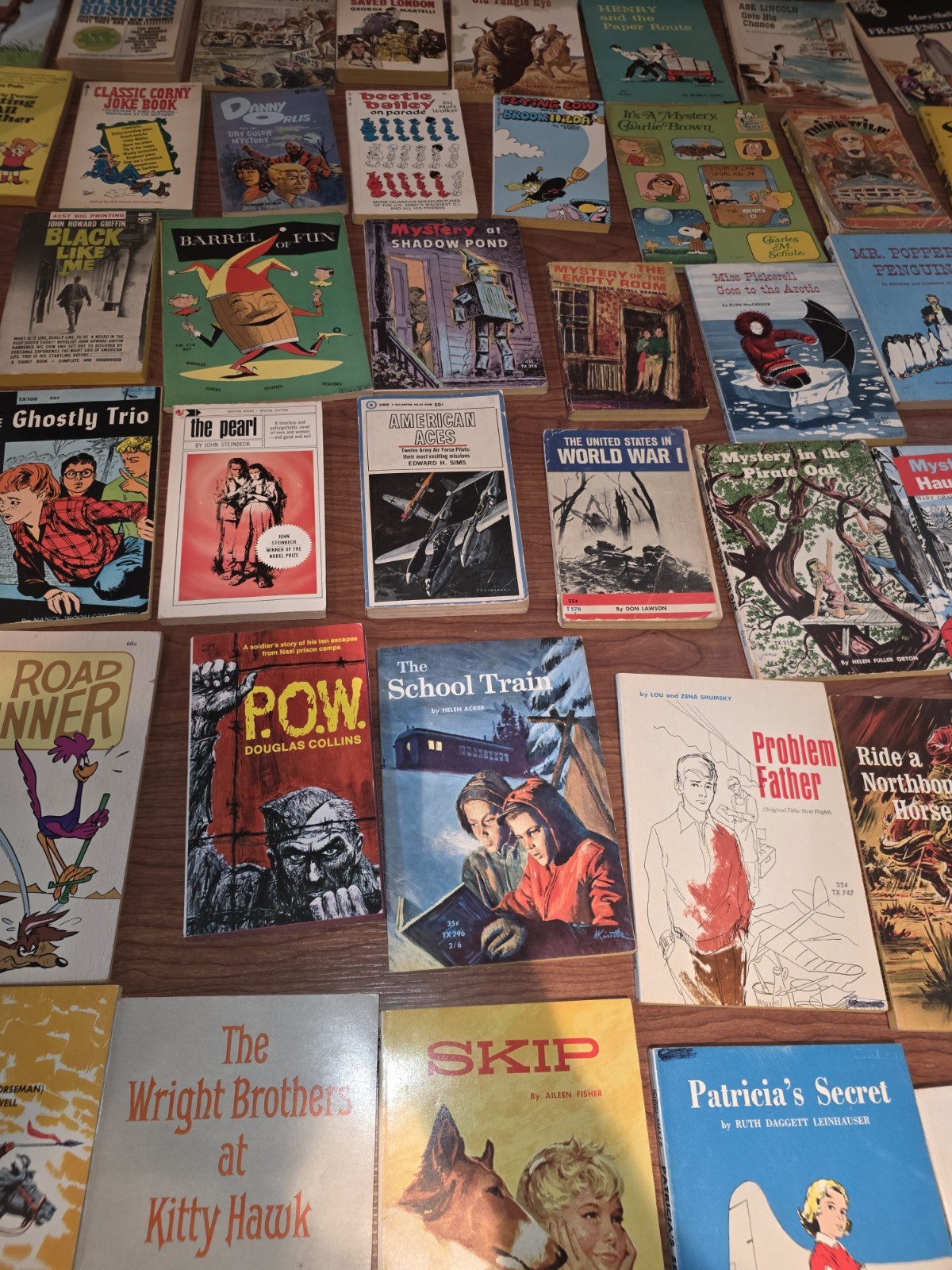 Lot of 68 Vintage Scholastic Bantam Paperback Kids Books 1960s 1970s SBS TX PB