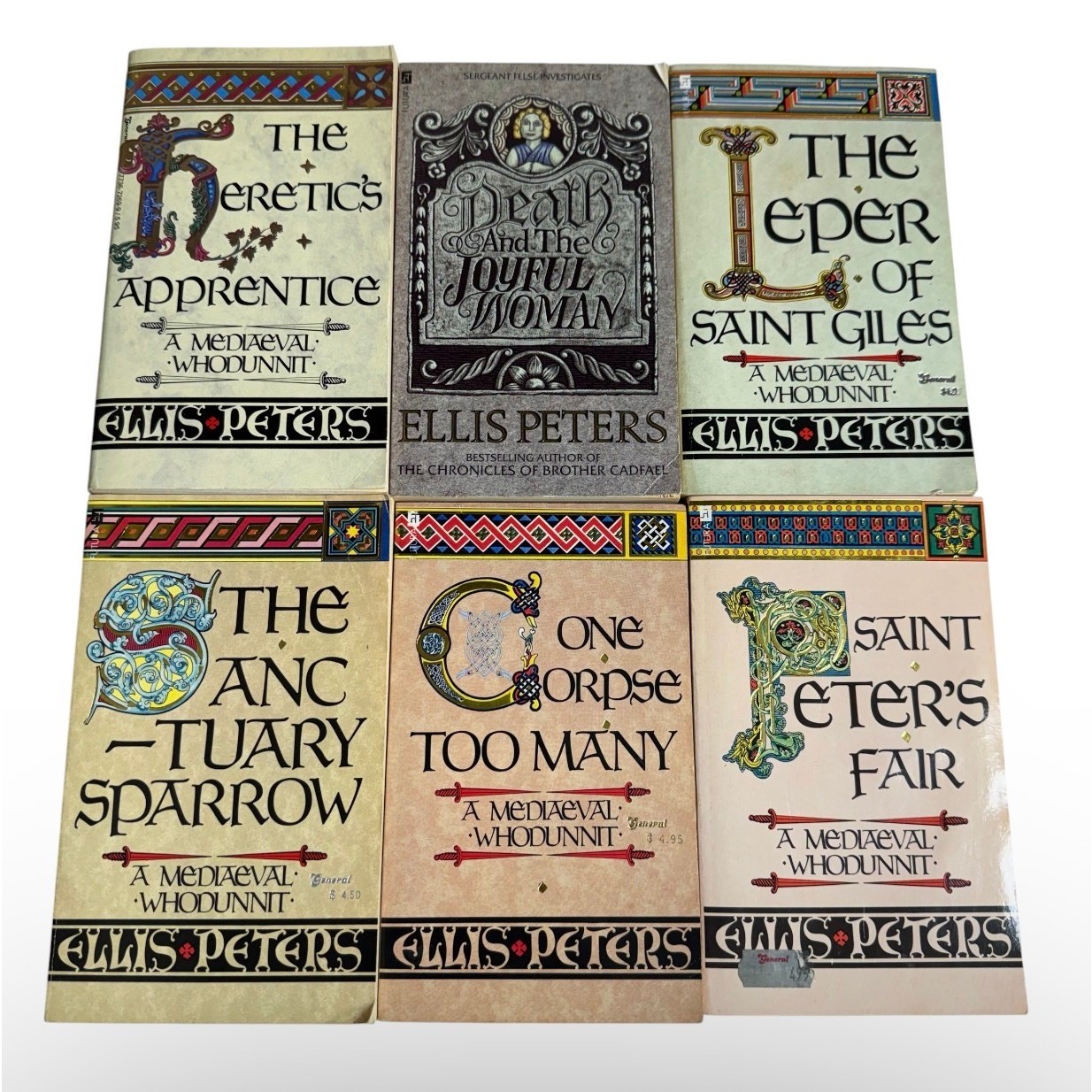 Complete Ellis Peters Cadfael Series 20 books & 1 Inspector George Felse Mystery