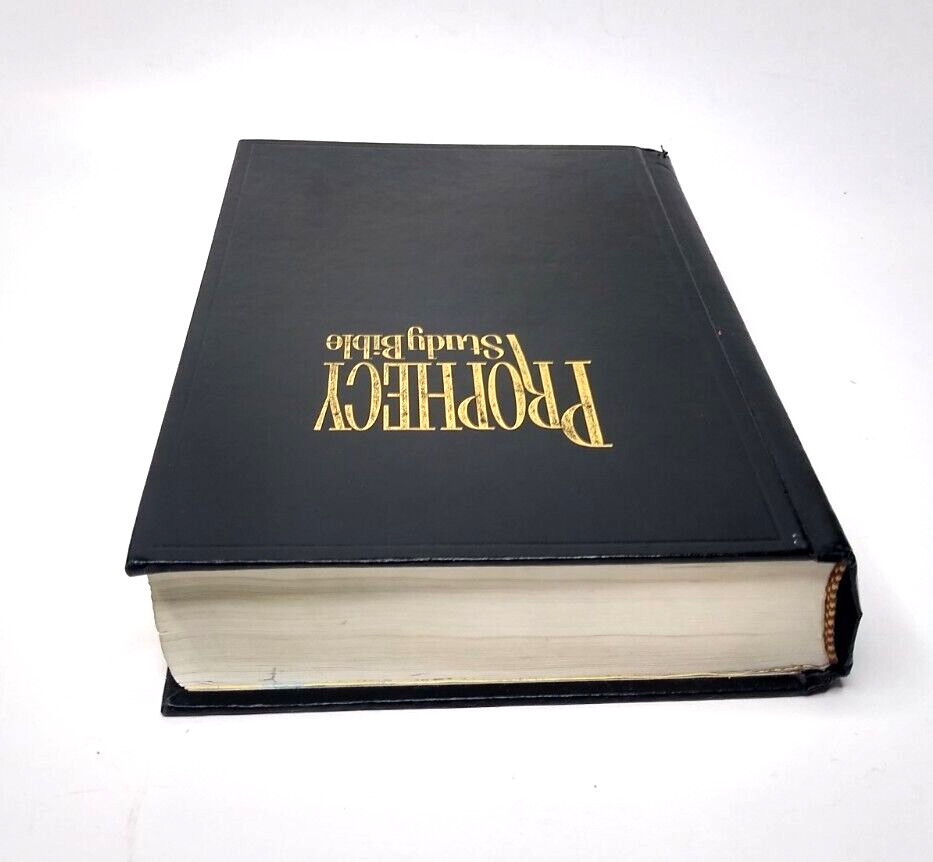 VTG Prophecy Study Bible NKJV Hardcover 1997, John Hagee, Nelson 1462,Black
