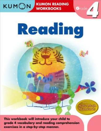 Grade 4 Reading (Kumon Reading Workbooks) – Paperback By Kumon Publishing – GOOD