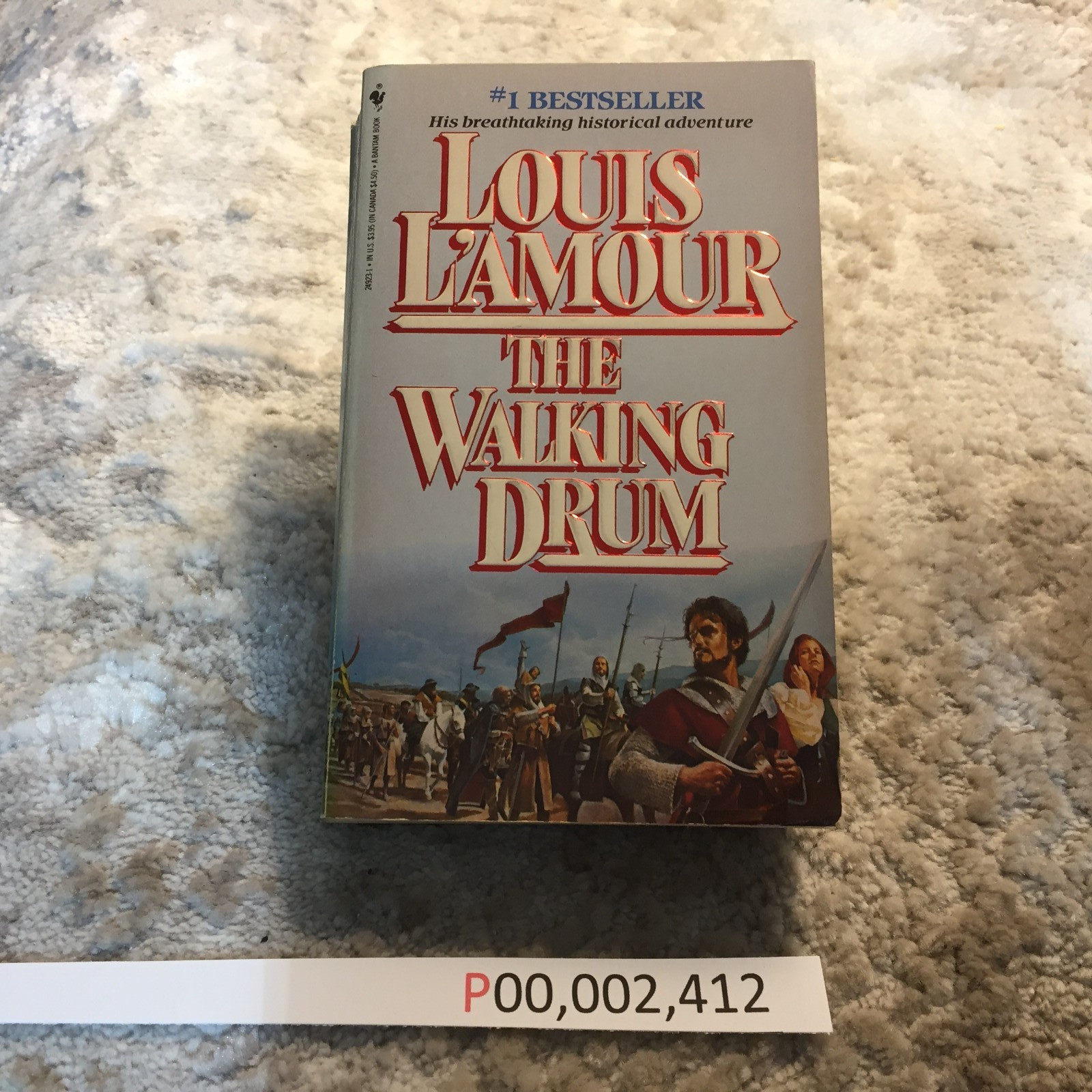 The Walking Drum Louis L’Amour 1985 Bantam Medieval Europe Quest For Freedom