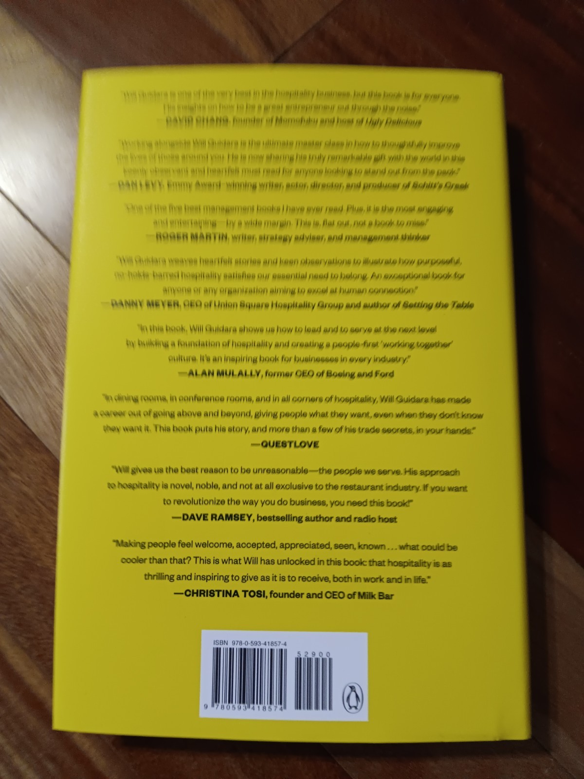 Unreasonable Hospitality by Will Guidara (Hardcover, 2022)