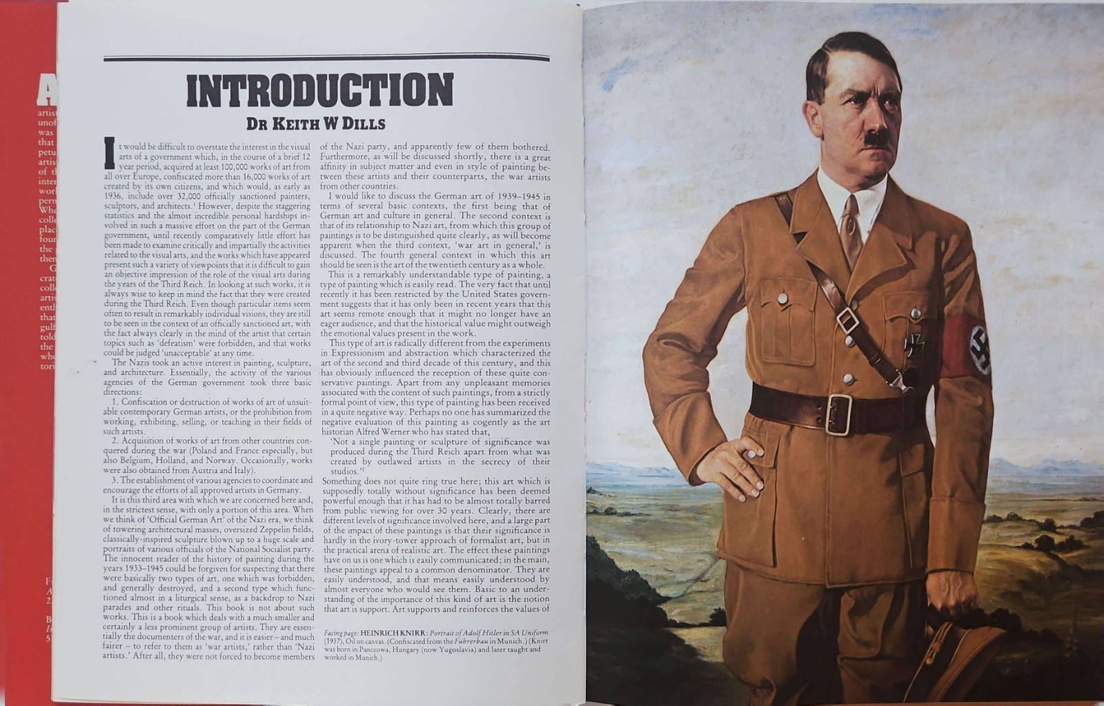 GERMAN WAR ART 1939-1945 WWII Book William P Yenne Dr Keith W Dills HC 1983 VTG