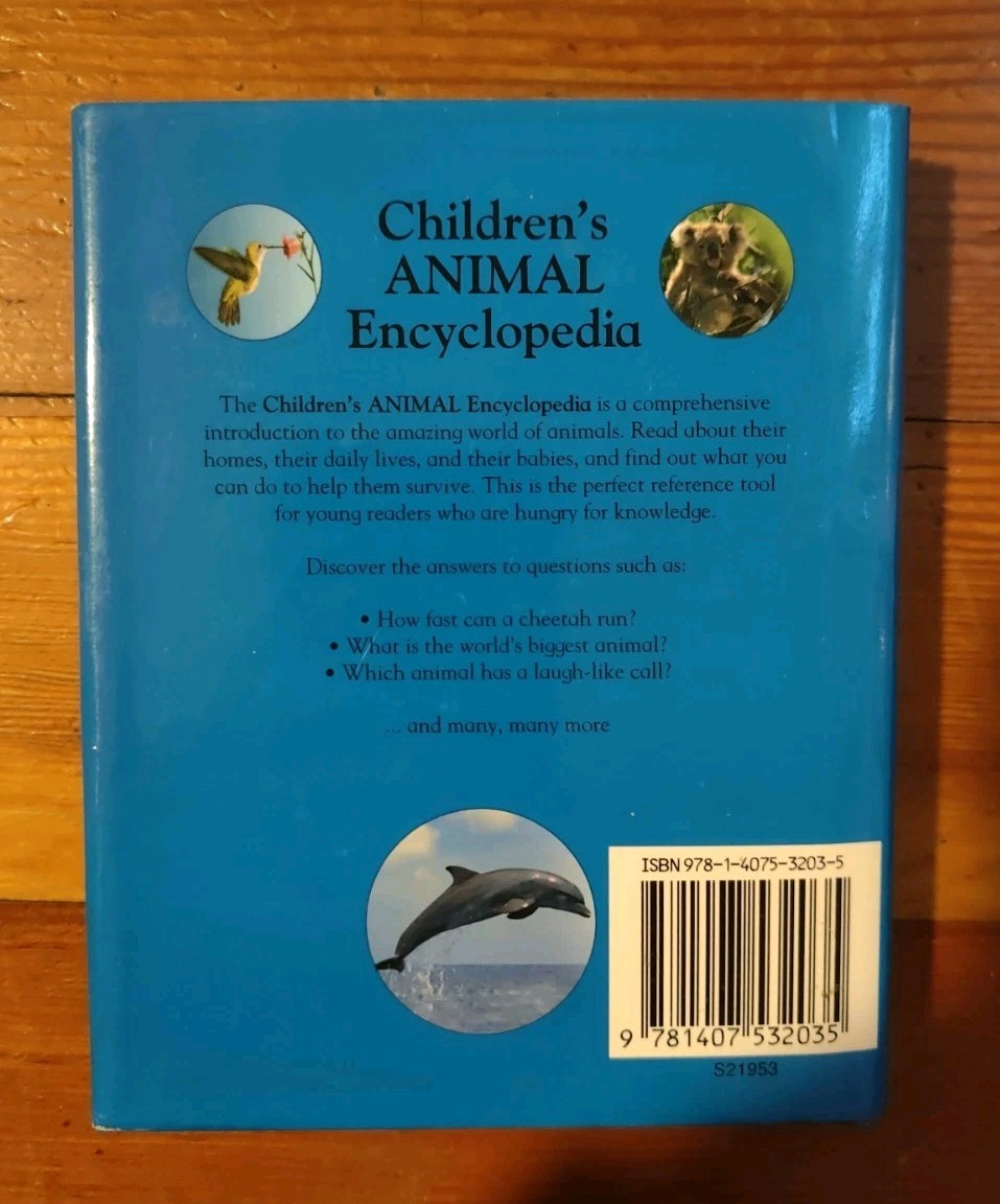 Mini Children’s Reference Ser.: My First Animal Encyclopedia (2008, Hardcover)