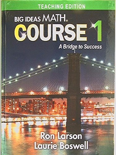 Big Ideas Math, Course 1: A Bridge to Success, Teaching Edition, 9781680331219,