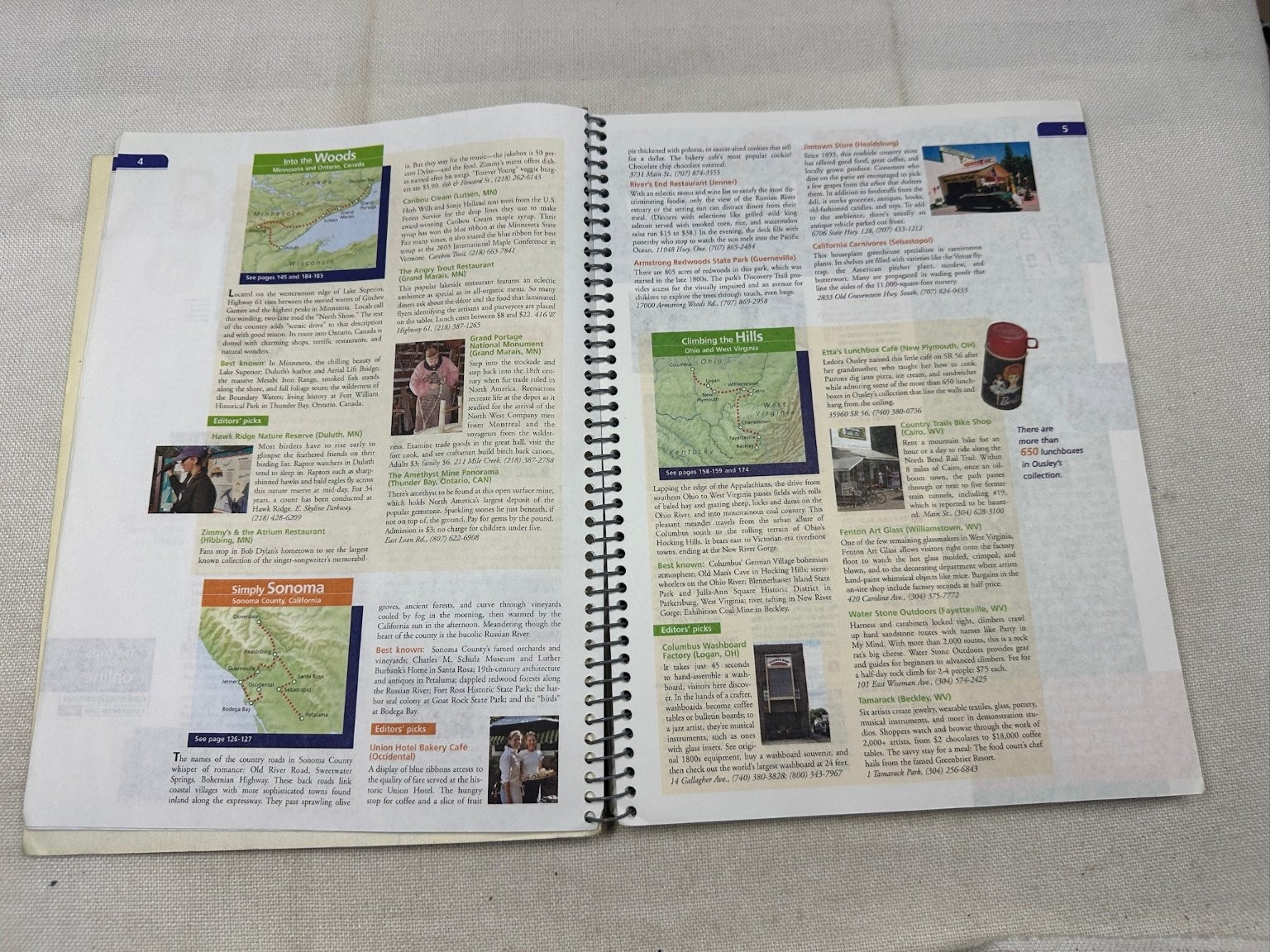 Rand McNally The Road Atlas 2006 Midsize Deluxe Spiral-Bound US Canada Mexico