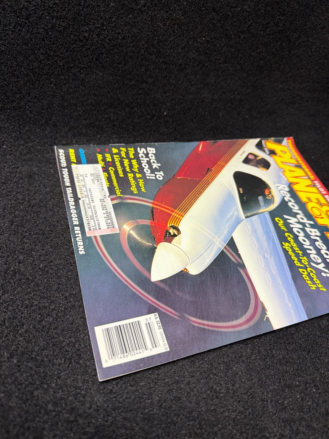 Plane & Pilot Magazine July 1994 Aviation Aircraft GPS Flight Training Vintage