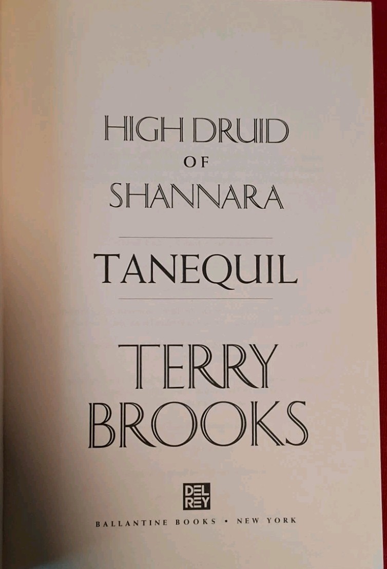 High Druid of Shannara Trilogy By Terry Brooks First Trade Paperback Edition Set