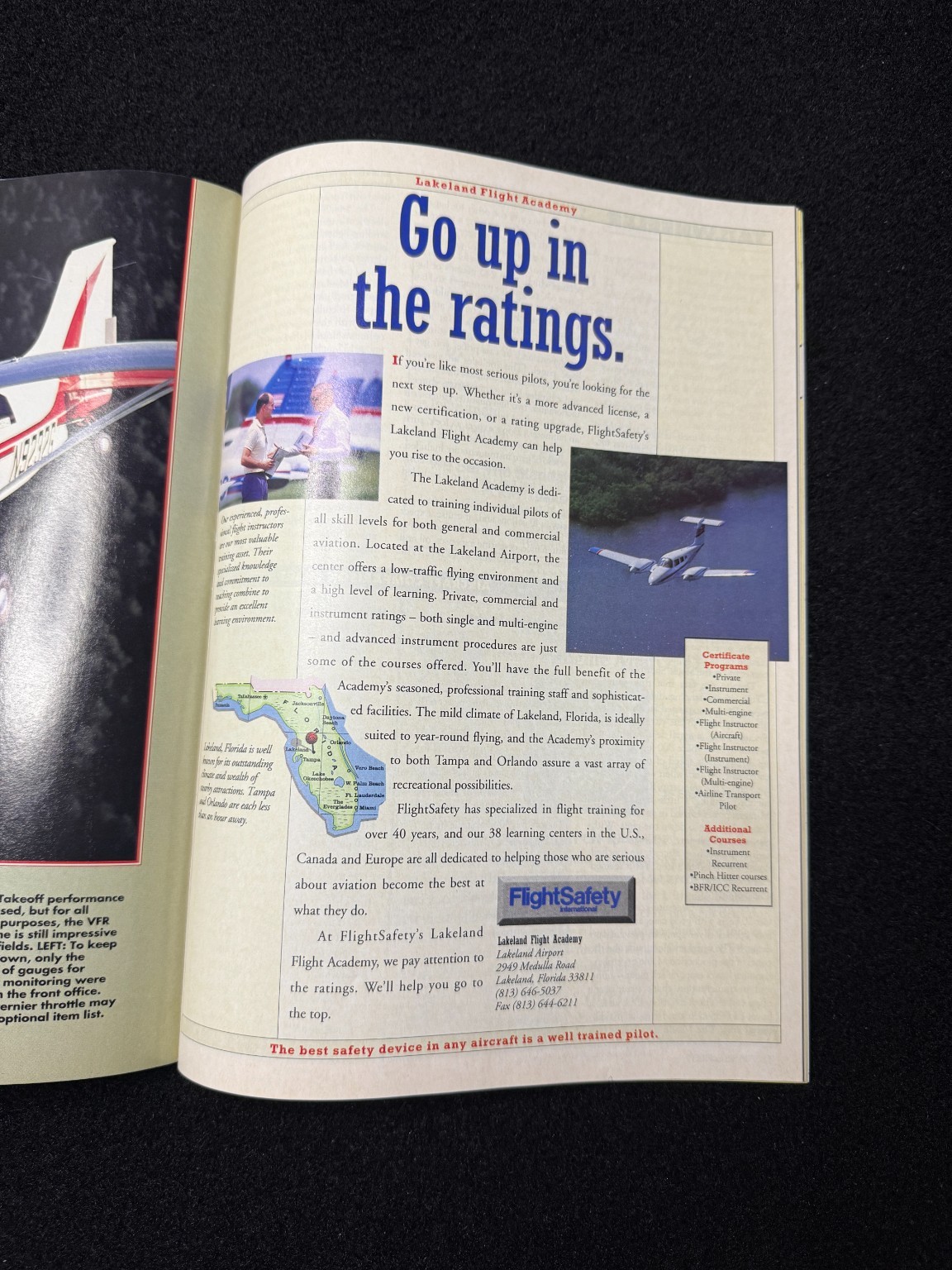Plane & Pilot Magazine August 1994 GPS Aviation Hot Rods Commander Aircraft