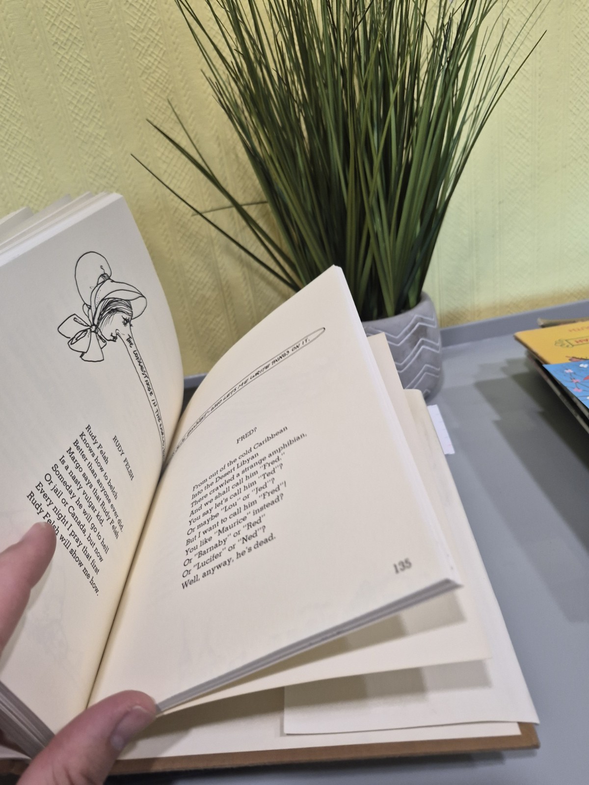 Where the Sidewalk Ends by Shel Silverstein – 1974 Hardcover – Light In Attic