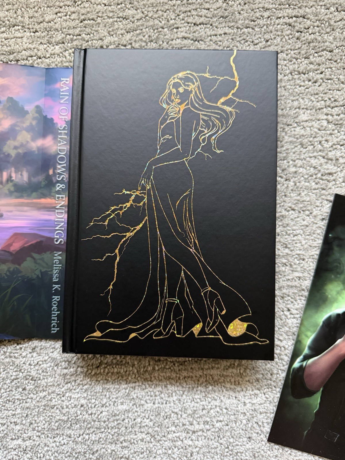 Rain Of Shadows and Endings-Books for days crate exclusive special edition w/art