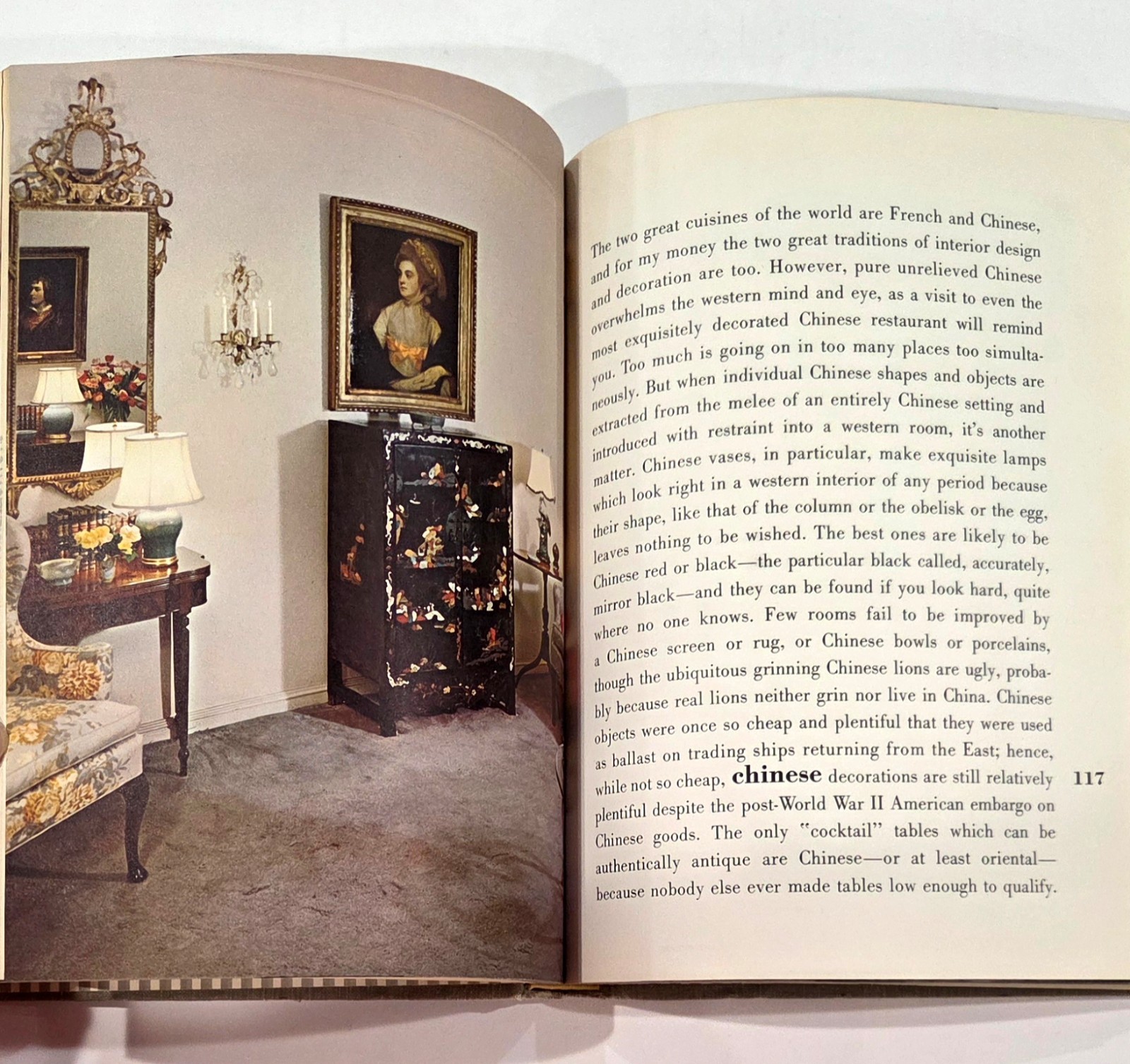 1962 Inside Design by Michael Greer, hardcover, 124 pages of photos, Mid-Century