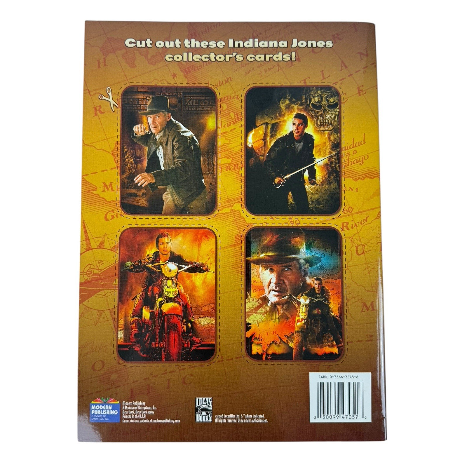 Indiana Jones Kingdom Crystal Skull Giant Coloring and Activity Book – 96 pages
