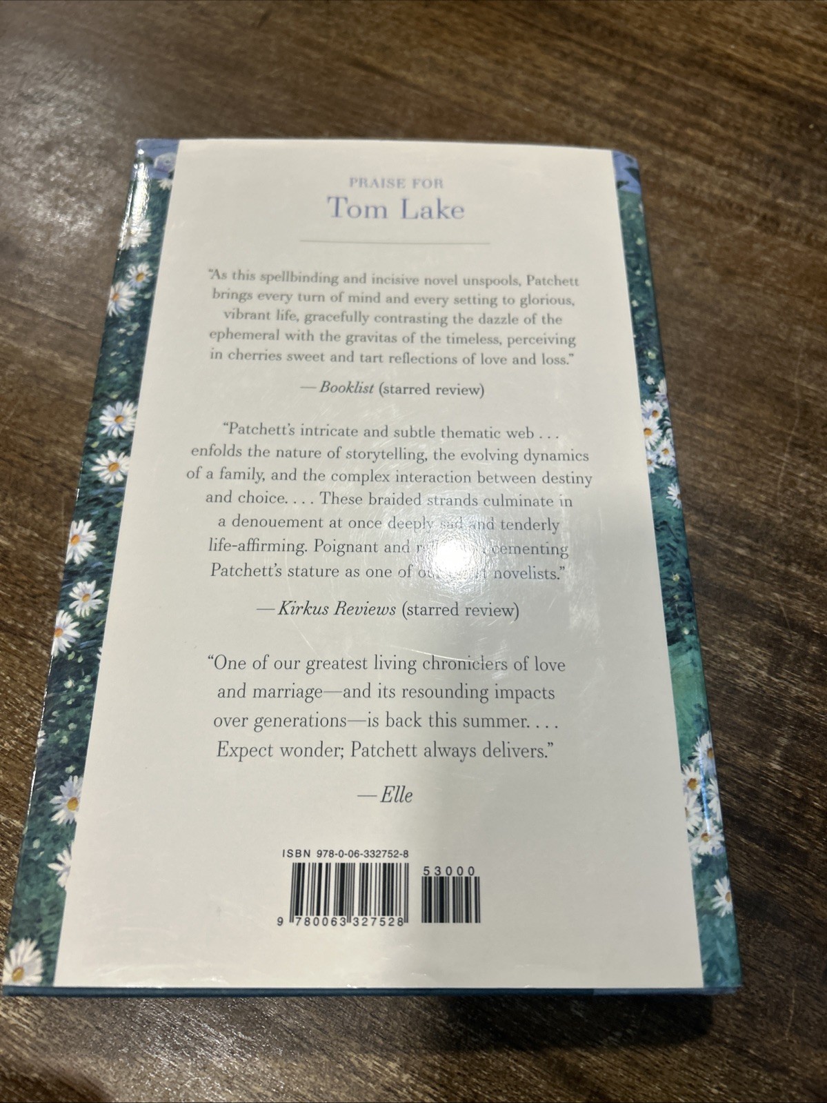 SIGNED – TOM LAKE : A Novel by Ann Patchett (2023, Hardcover) First/1st HCDJ GC
