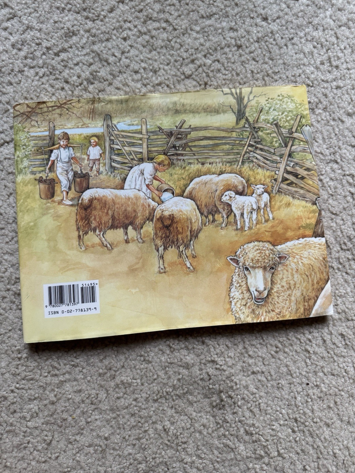 Warm As Wool (Aladdin Picture Books) by Scott Russell Sanders LIKE NEW