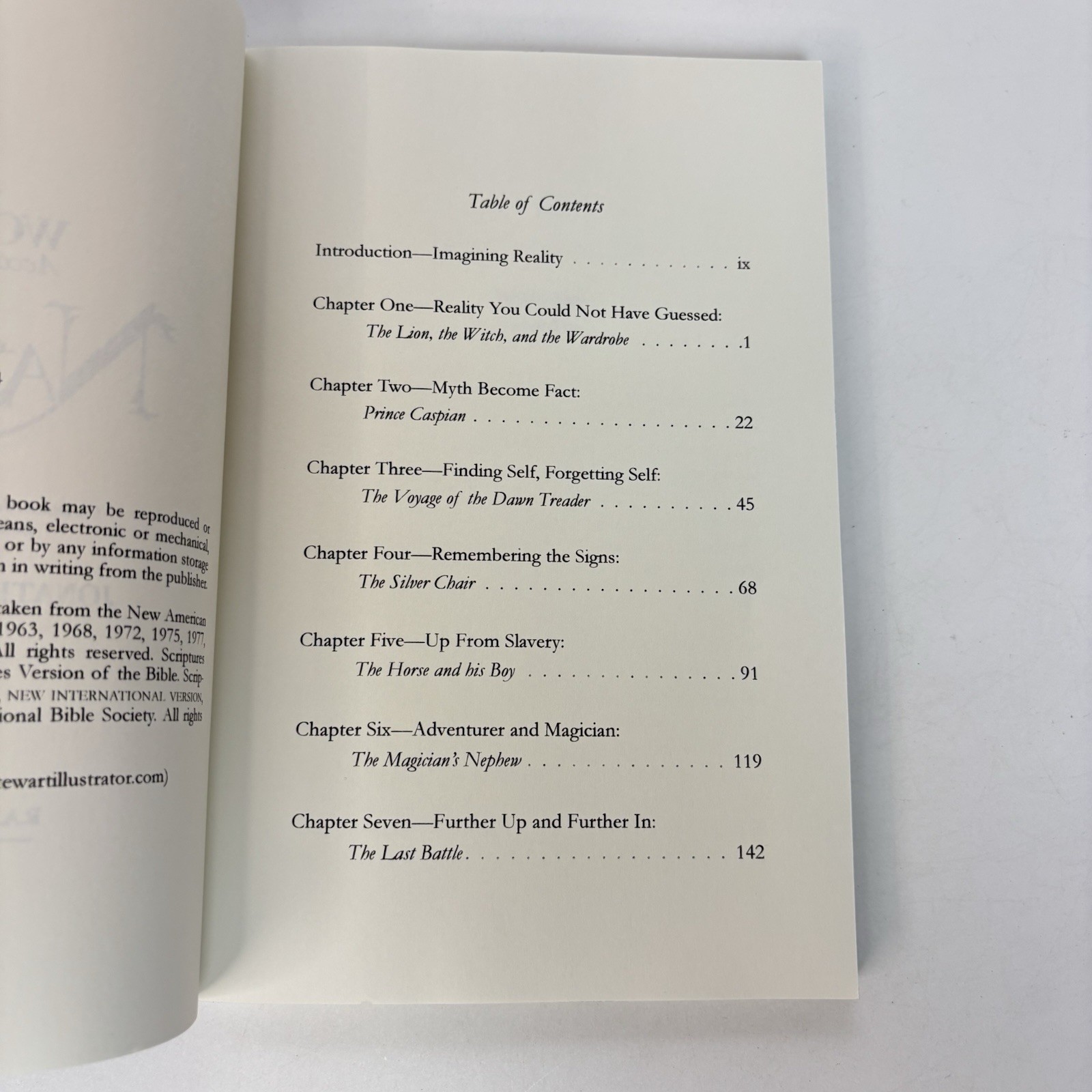 The World According to Narnia by Jonathan Rogers (2014) TPB Ex-Library Copy 1L