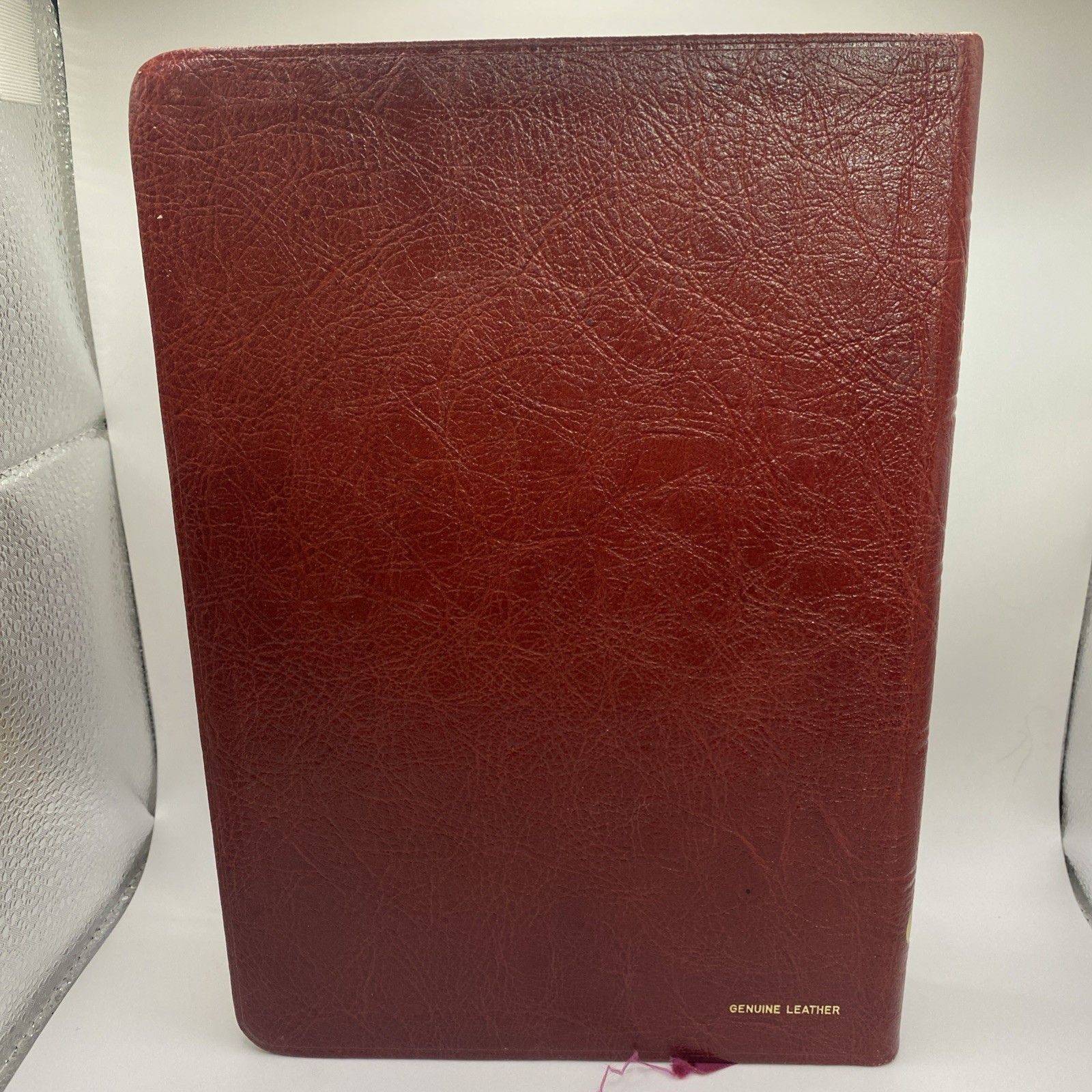 The Open Bible Edition KJV With Prophecy, Red Letter, World Bible Society, EUC!