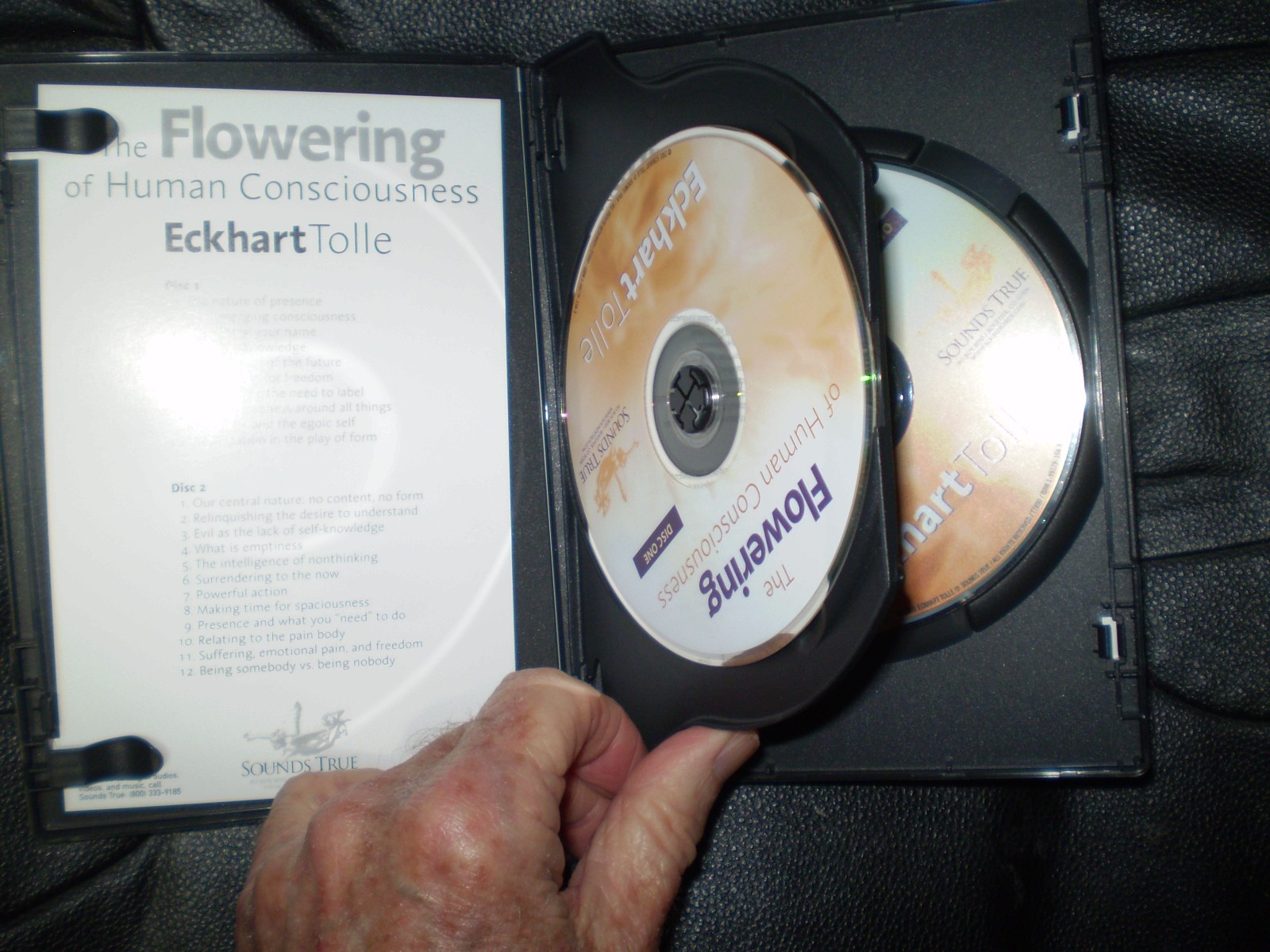 The Flowering of Human Consciousness (Eckhart Tolle, 2 DVDs, Mint, SHIPS FREE!)