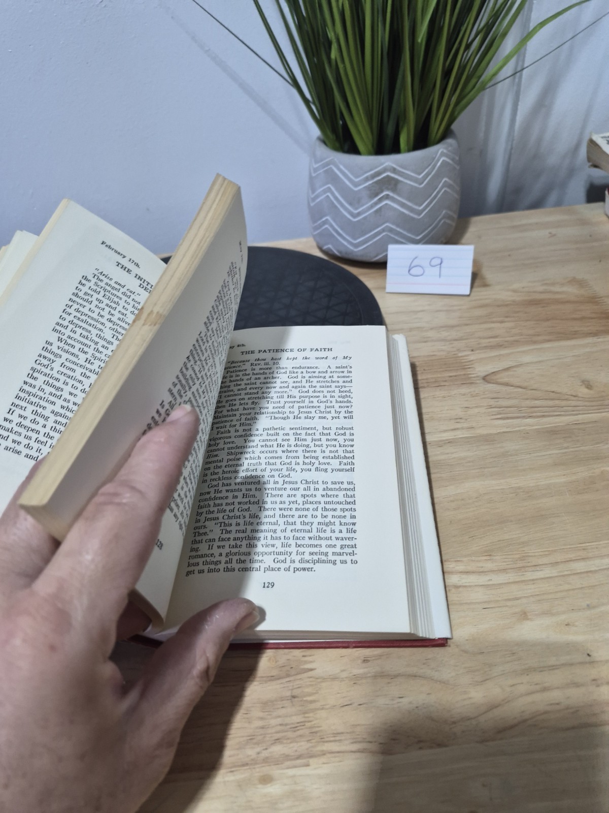 My Utmost for His Highest Oswald Chambers 1935 Reprint Hardcover Dust Jacket