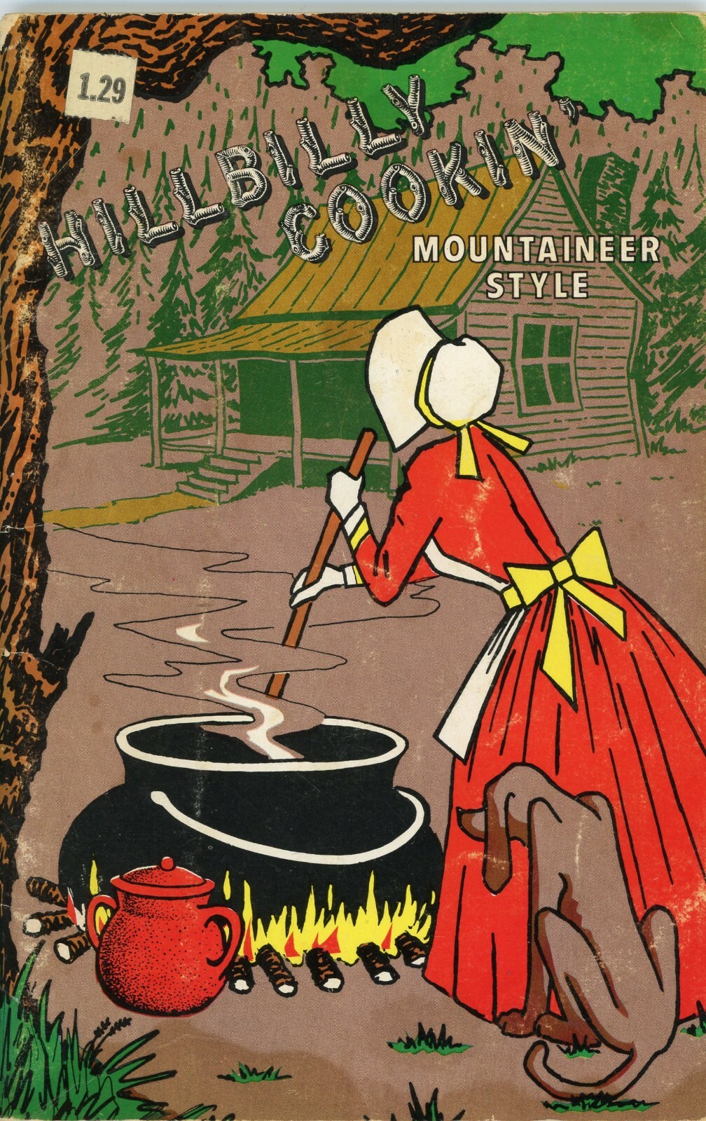 1968 Hillbilly Cookin Mountaineer Style Tates Thorn Hill Tennessee 64 pages