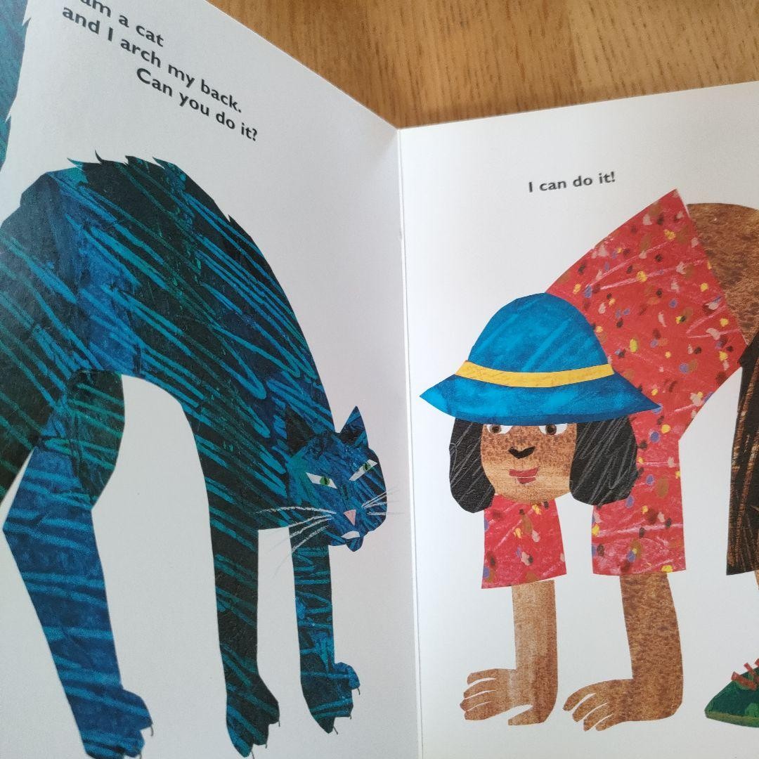 From Head to Toe Eric Carle 2000 English Edition Western Book 6.3×8.3in