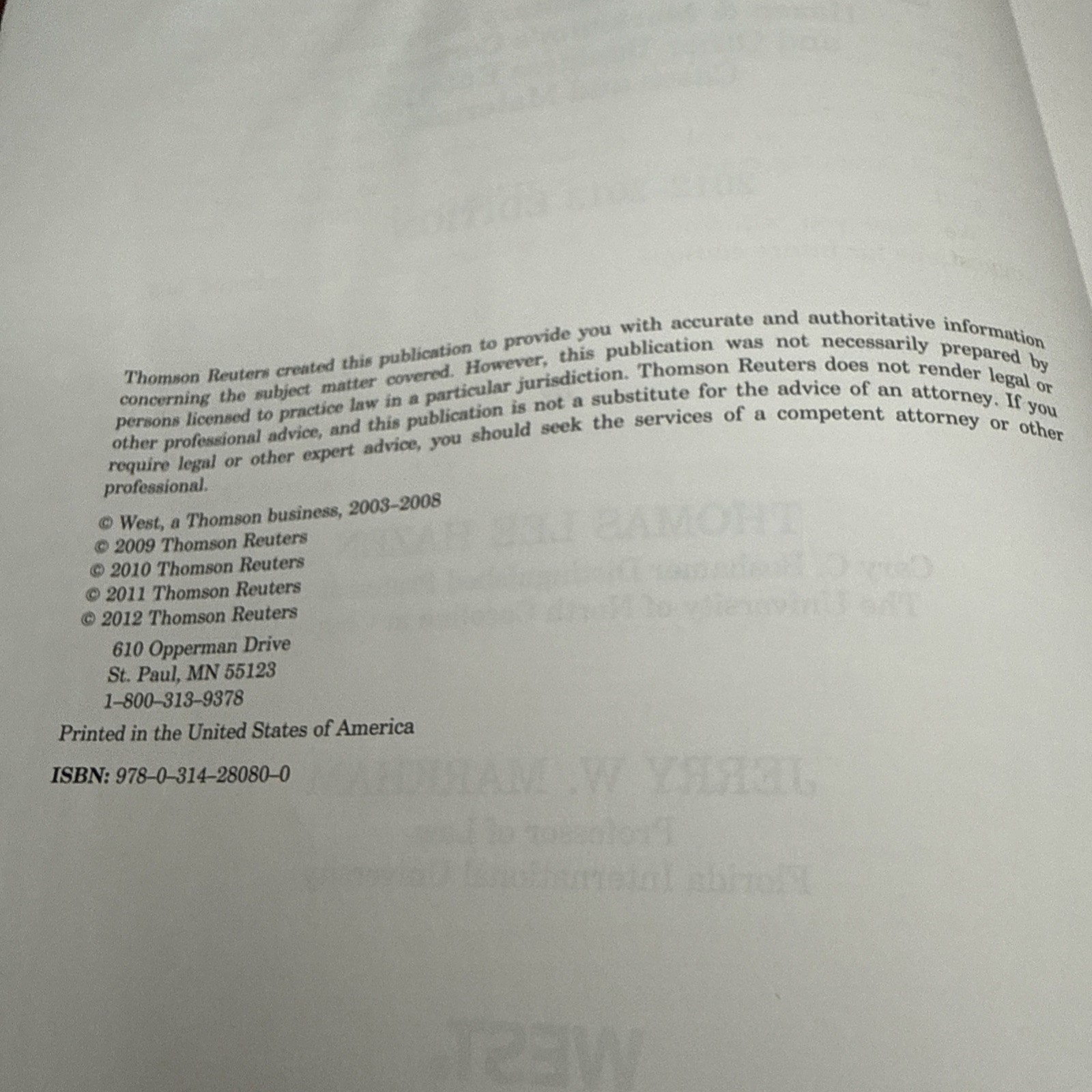 CORPORATIONS, OTHER LIMITED LIABILITY ENTITIES AND PARTNERSHIPS, HAZEN, PB, 2012