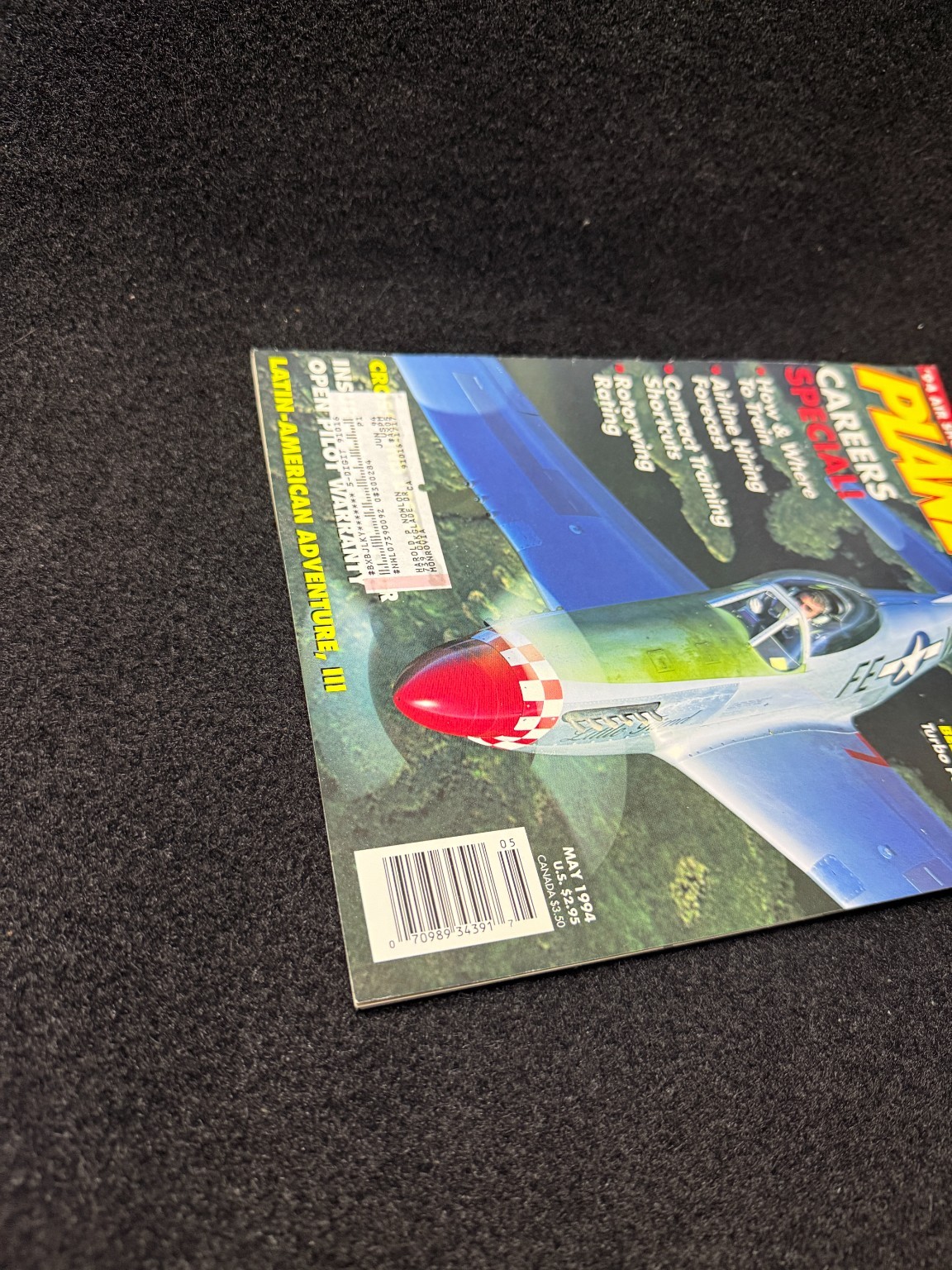 Plane & Pilot Magazine May 1994 Aviation Aircraft Flying P-51 Mustang Air Shows