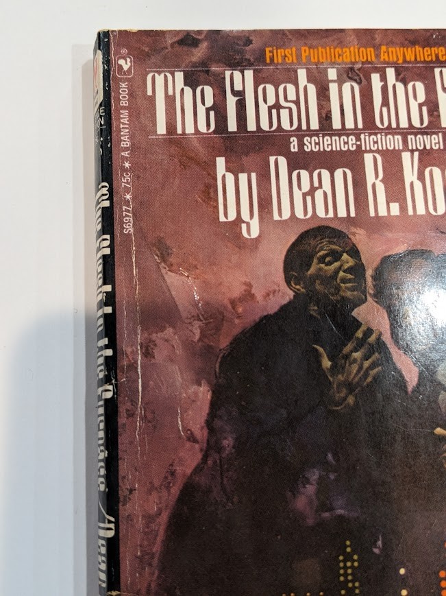 The Flesh in the Furnace by Dean Koontz PB 1st Edition Bantam 1972 Sci Fi Horror