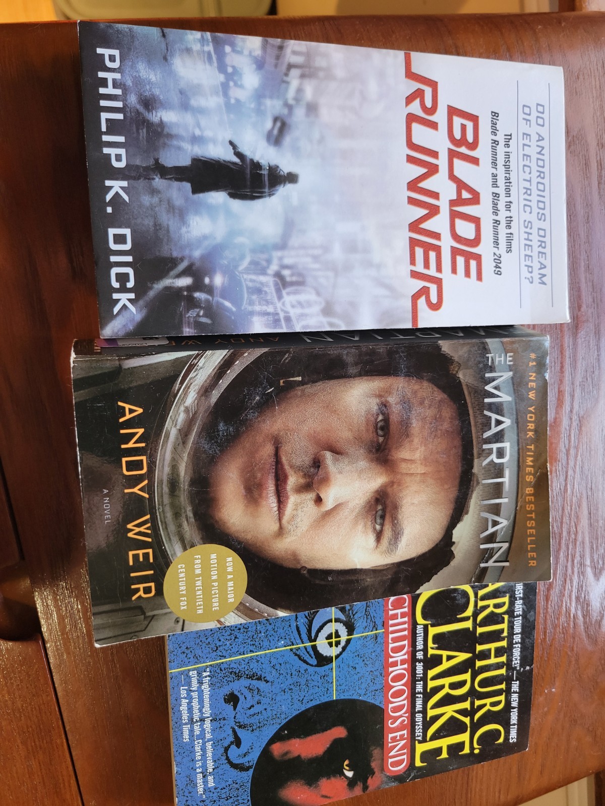 Classic & Modern Sci-Fi Paperback Lot – PK Dick, Arthur C Clarke, Andy Weir