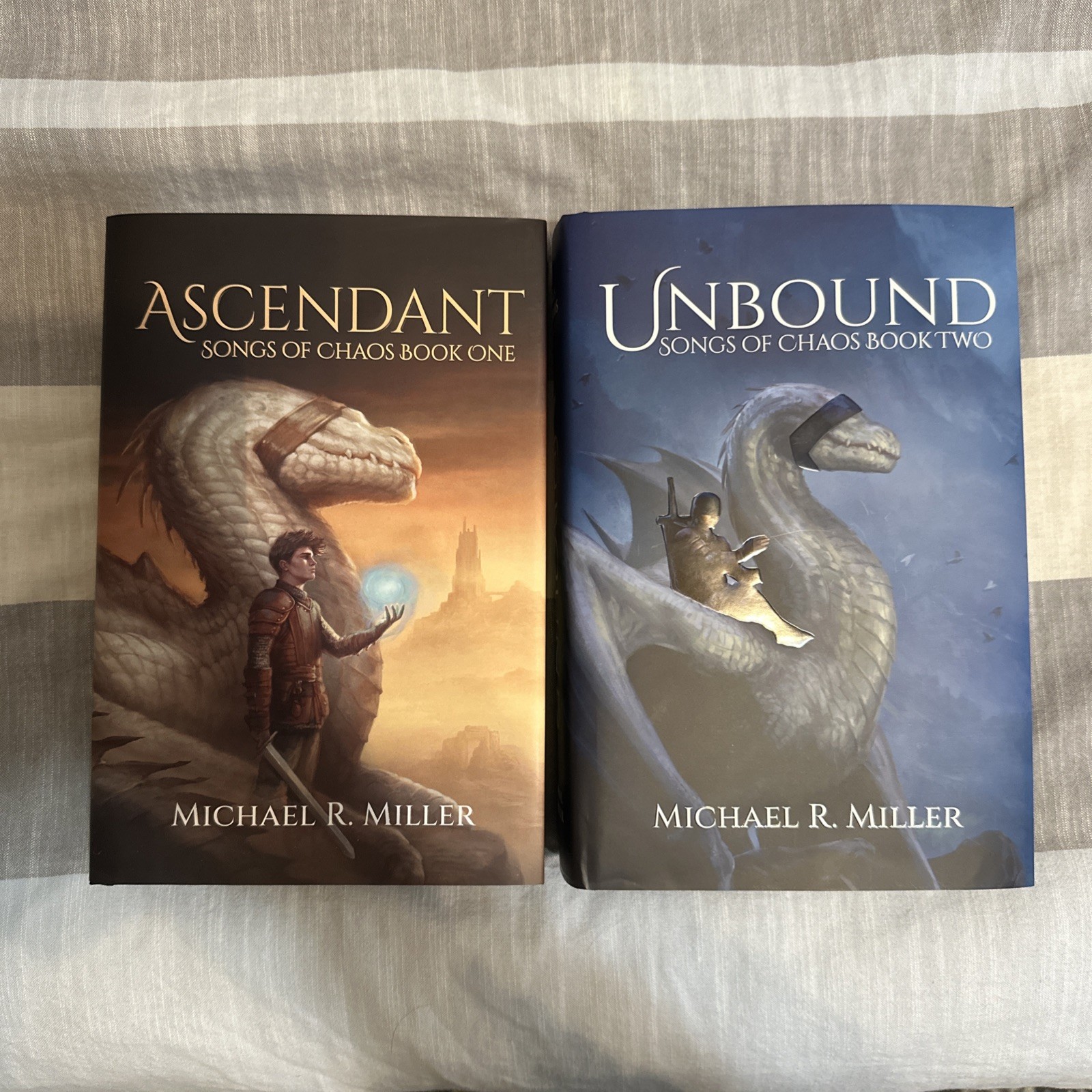 Songs Of Chaos Book 1/2 By Michael R Miller Broken Binding 1st Print