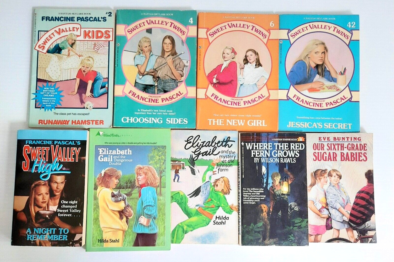 Children’s Paperbacks Huge Lot of 46 Mostly 1980s Sweet Valley Little Bear