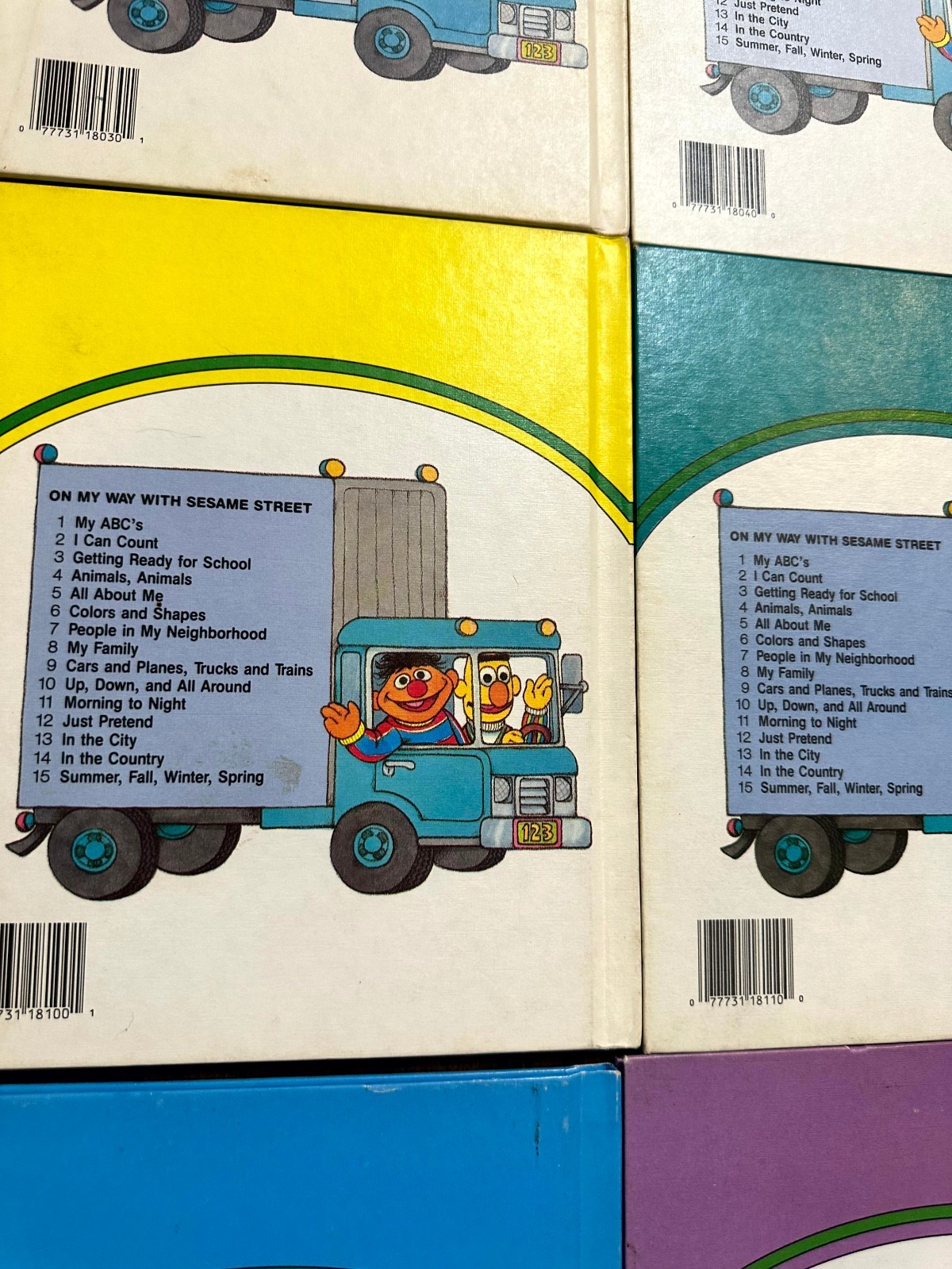 Vintage On My Way Jim Henson’s Sesame Street Muppets Funk And Wagnalls Books