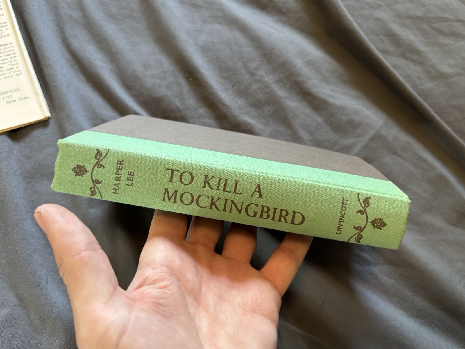 To Kill A Mocking Bird Book By Harper Lee 1960 Fourteenth Impression Printing